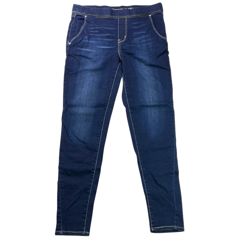 Signature by Levi Strauss Blue Pull-On Jegging Women Size 12 High Rise Stretch